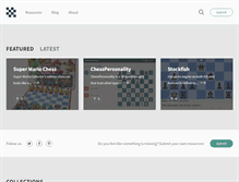 Tablet Screenshot of chessfort.com